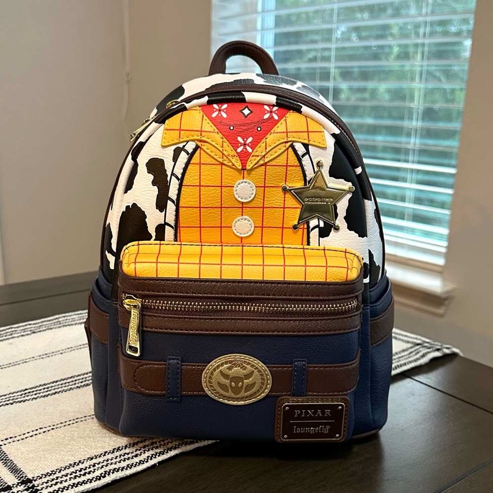 Disney Parks Toy Story Woody Loungefly Backpack